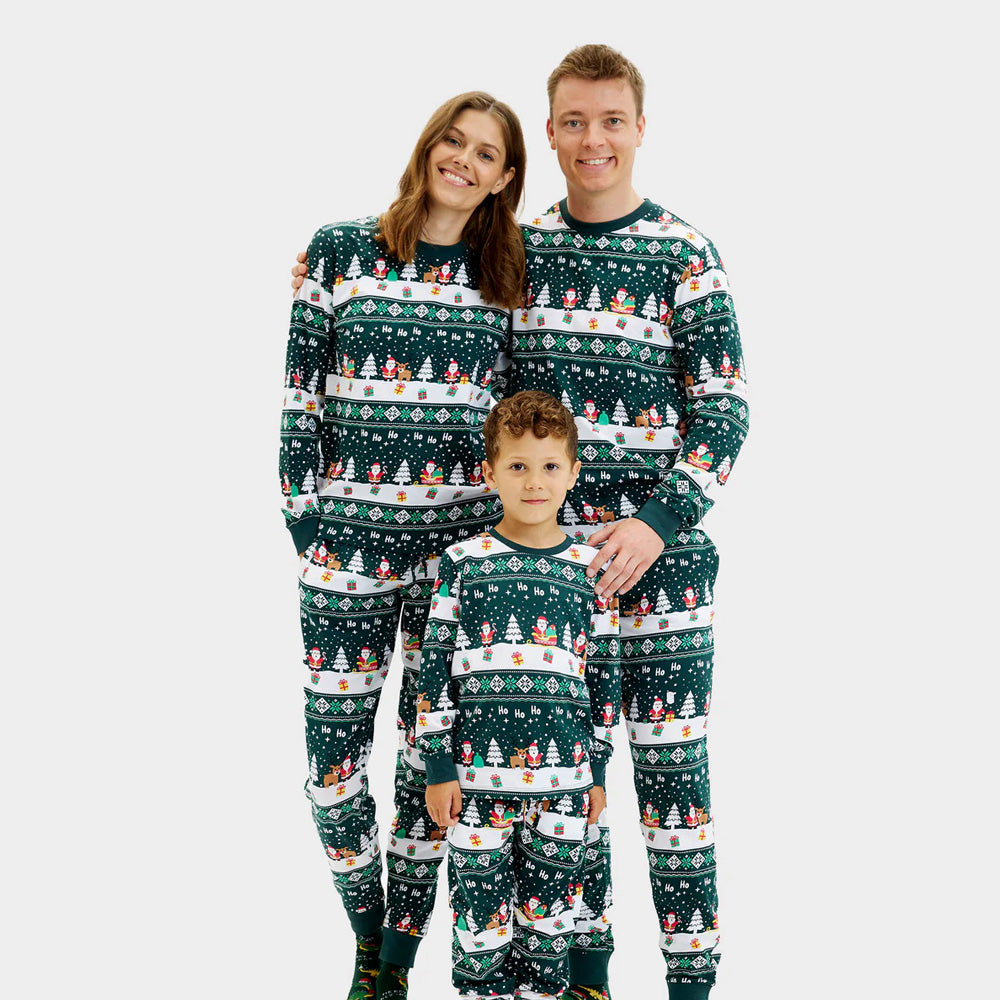 Pijamas navideños a juego para toda la familia