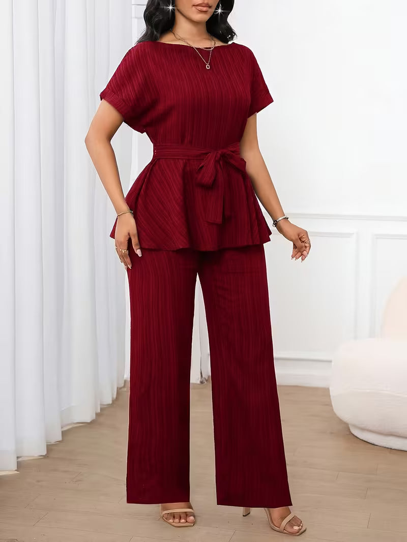 Conjunto Elegante Baya Real para Mujer