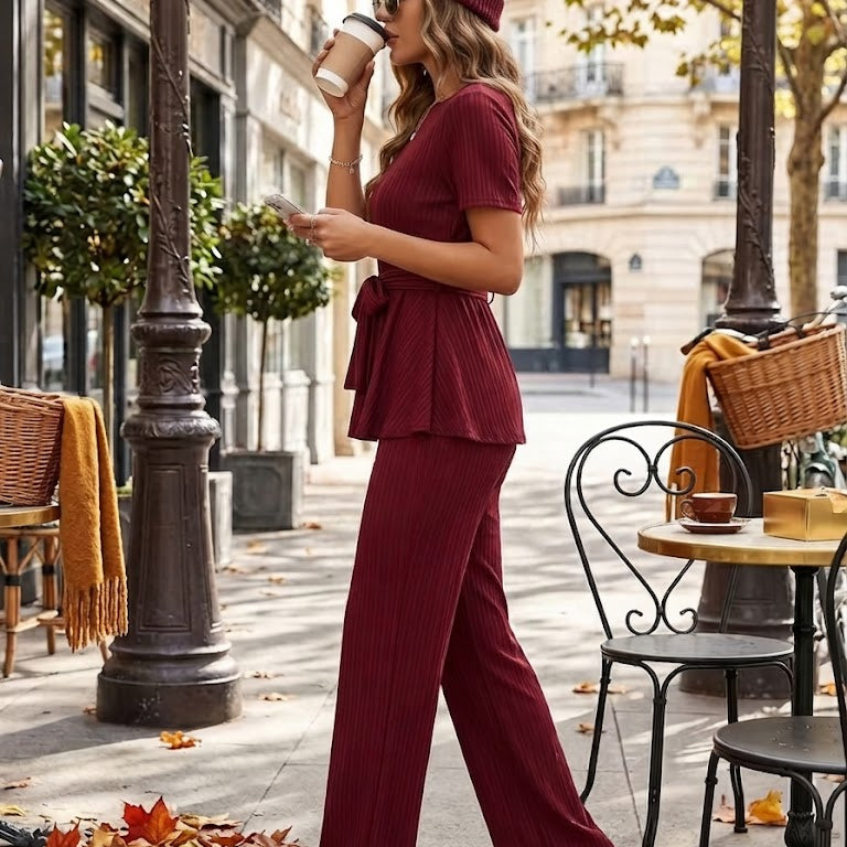 Conjunto Elegante Baya Real para Mujer