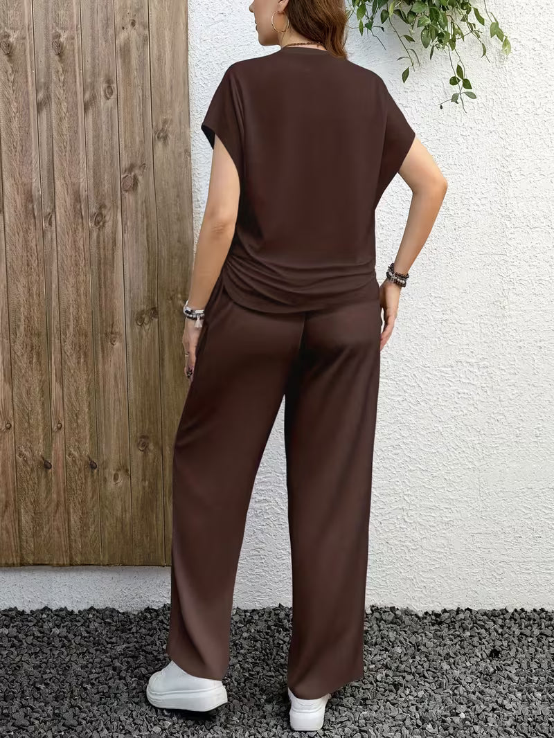 Conjunto Relaxed Espresso Style para Mujer
