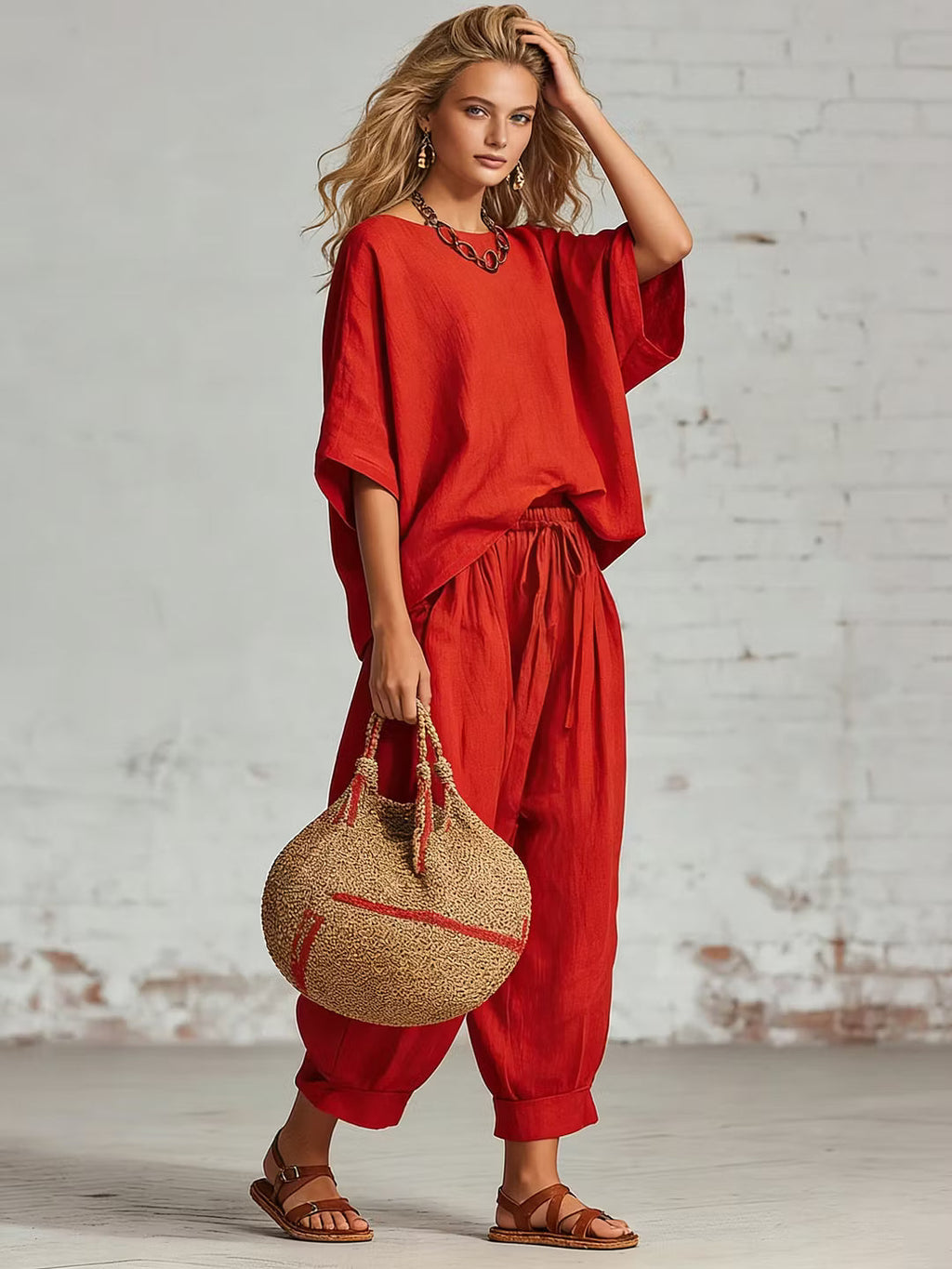 Conjunto Carmesí Aura para Mujer
