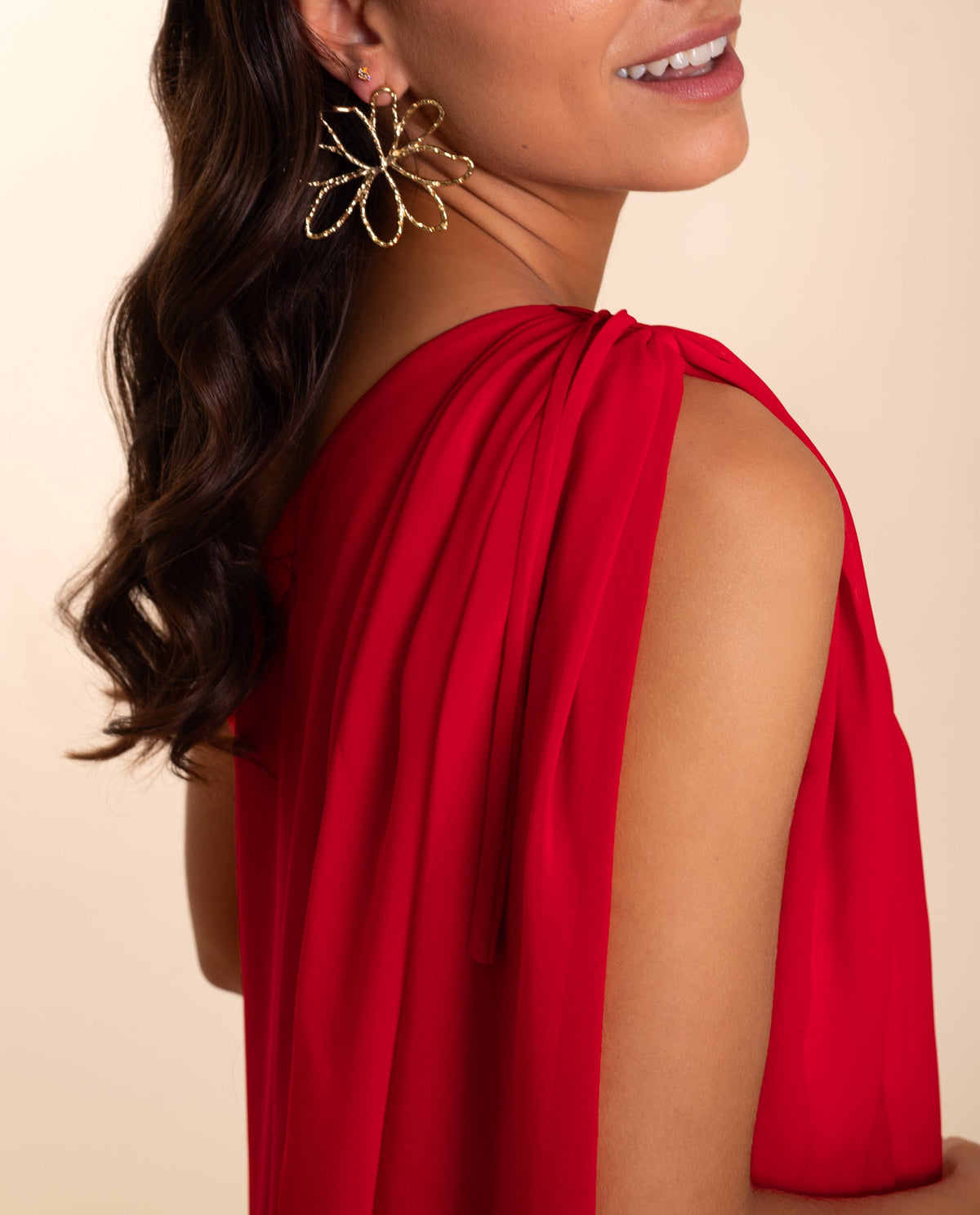 VESTIDO MRS. RIVERA · ROJO