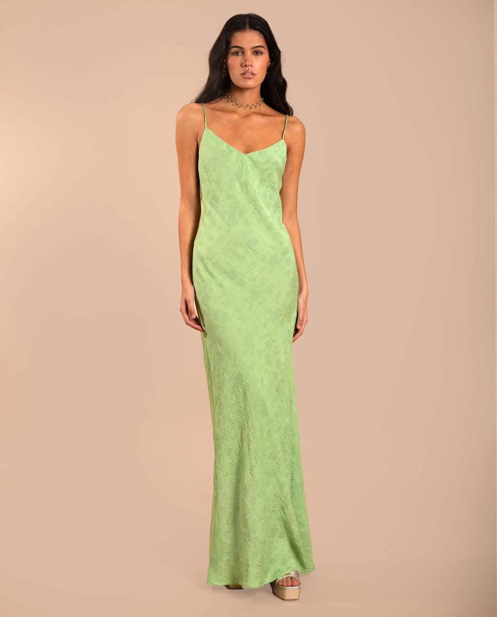 VESTIDO JAÉN · VERDE LIMA