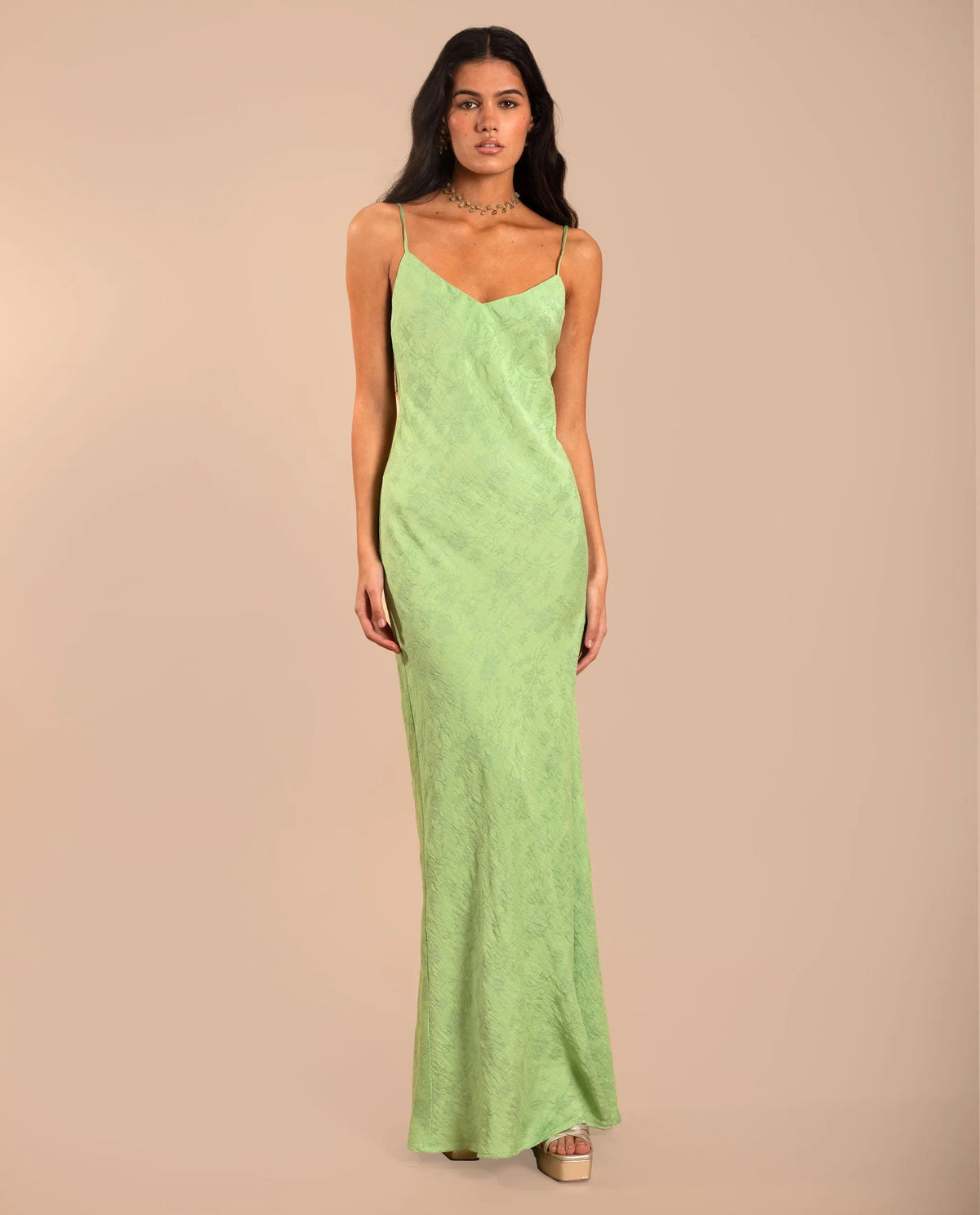 VESTIDO JAÉN · VERDE LIMA