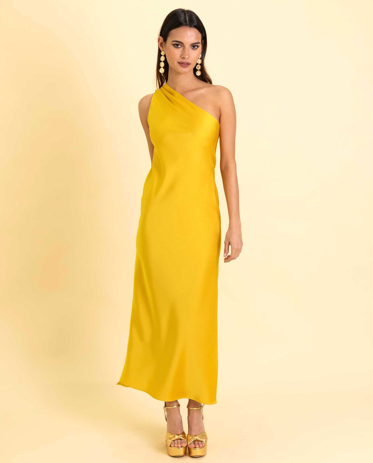 VESTIDO MRS. ABRIL · AMARILLO